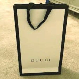 Empty gucci bag